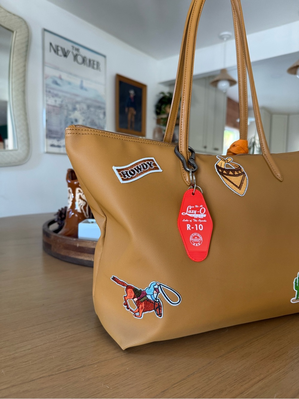 Lacoste “Joshua Tree Traveler” Custom Tote - Picture 2 of 15
